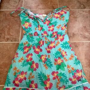 Hawaiian Floral Dress